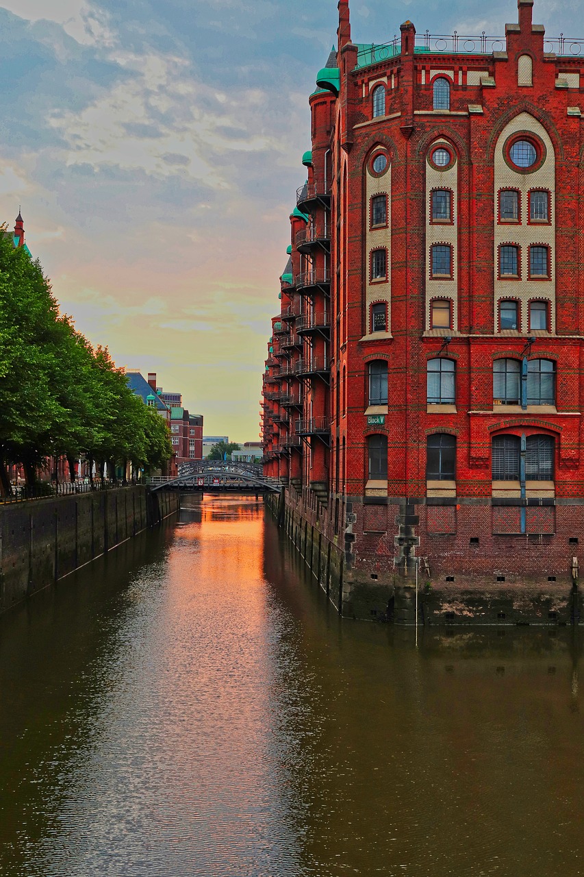 hamburg  speicherstadt  fleet free photo