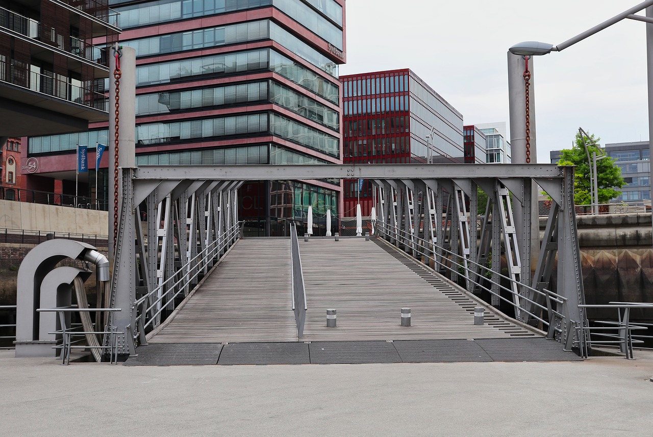 hamburg  bridge  architecture free photo