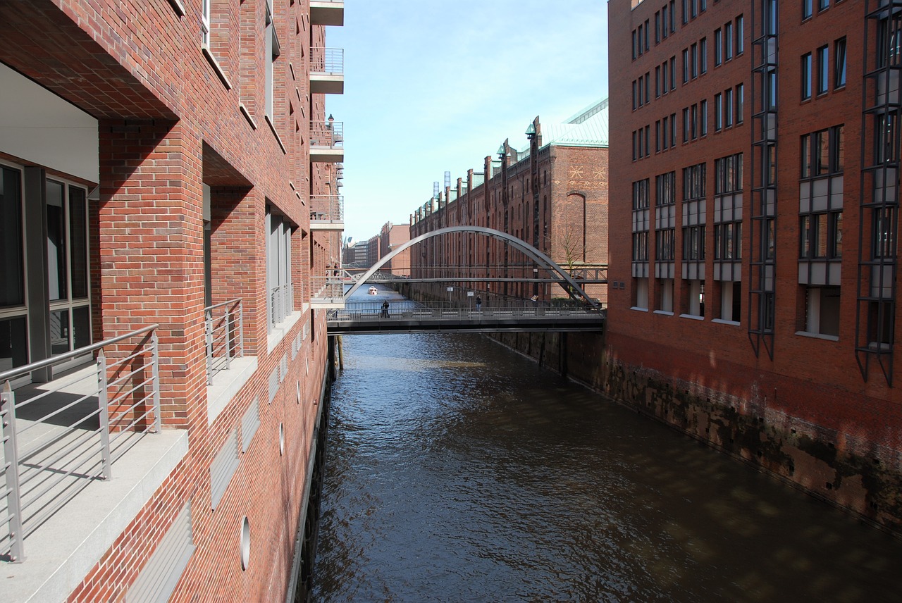 hamburg port speicherstadt free photo