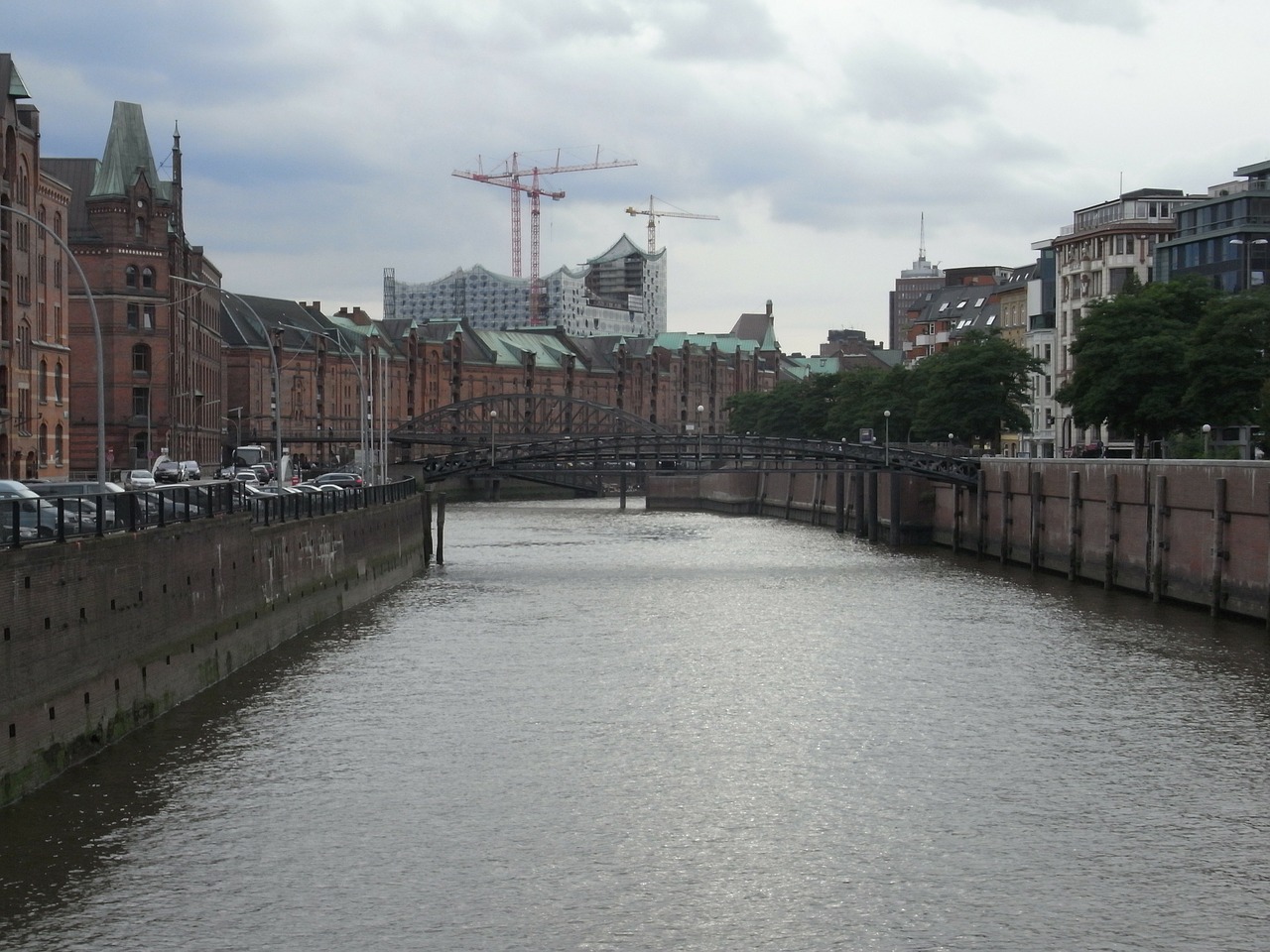 hamburg innenalster harbour free photo