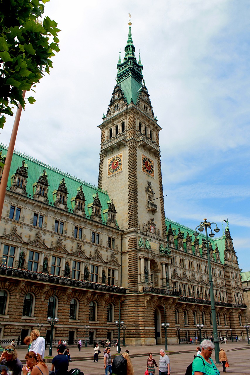 hamburg hanseatic city elbe free photo