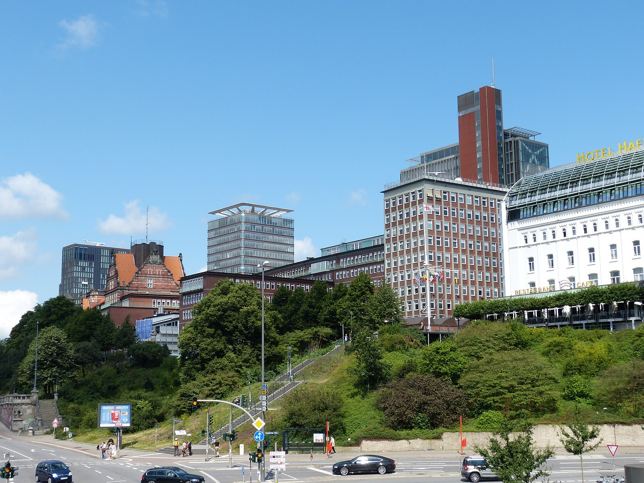 hamburg hanseatic city architecture free photo