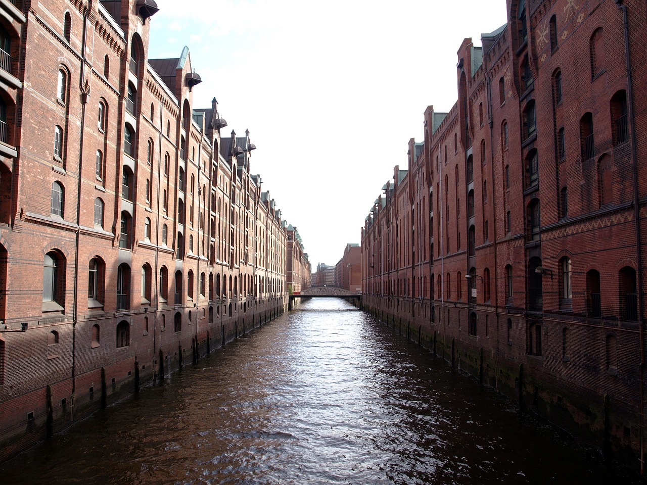 hamburg speicherstadt warehouse free photo