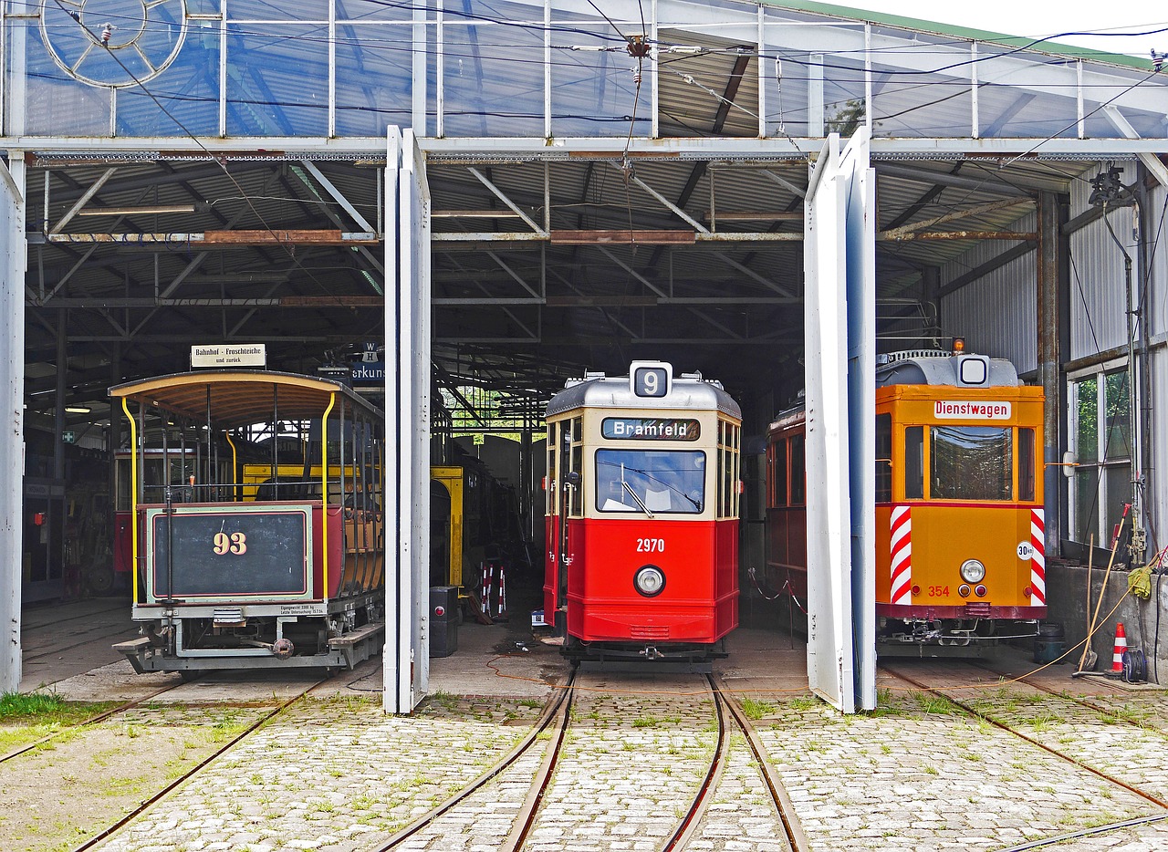 hamburg trams museum depot schönberger beach free photo