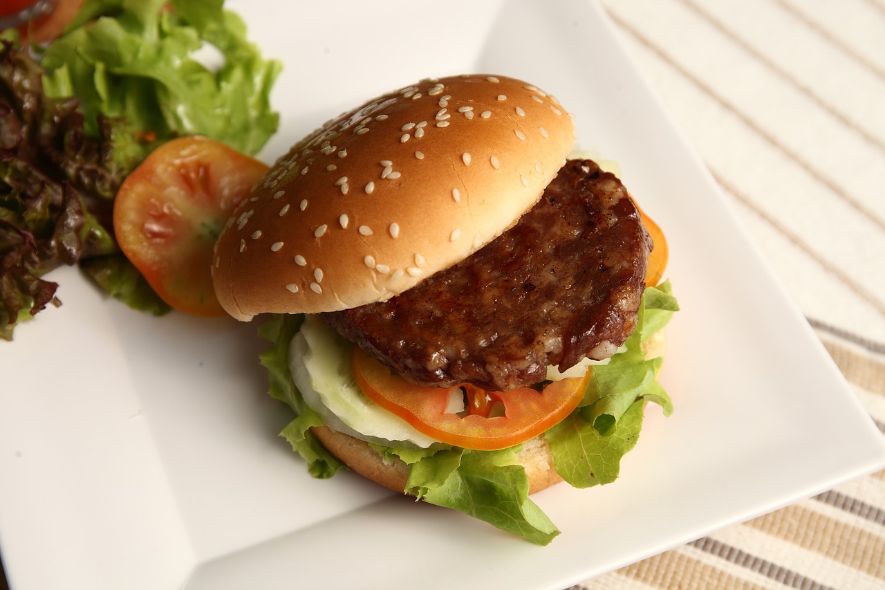 hamburger burger sweet free photo