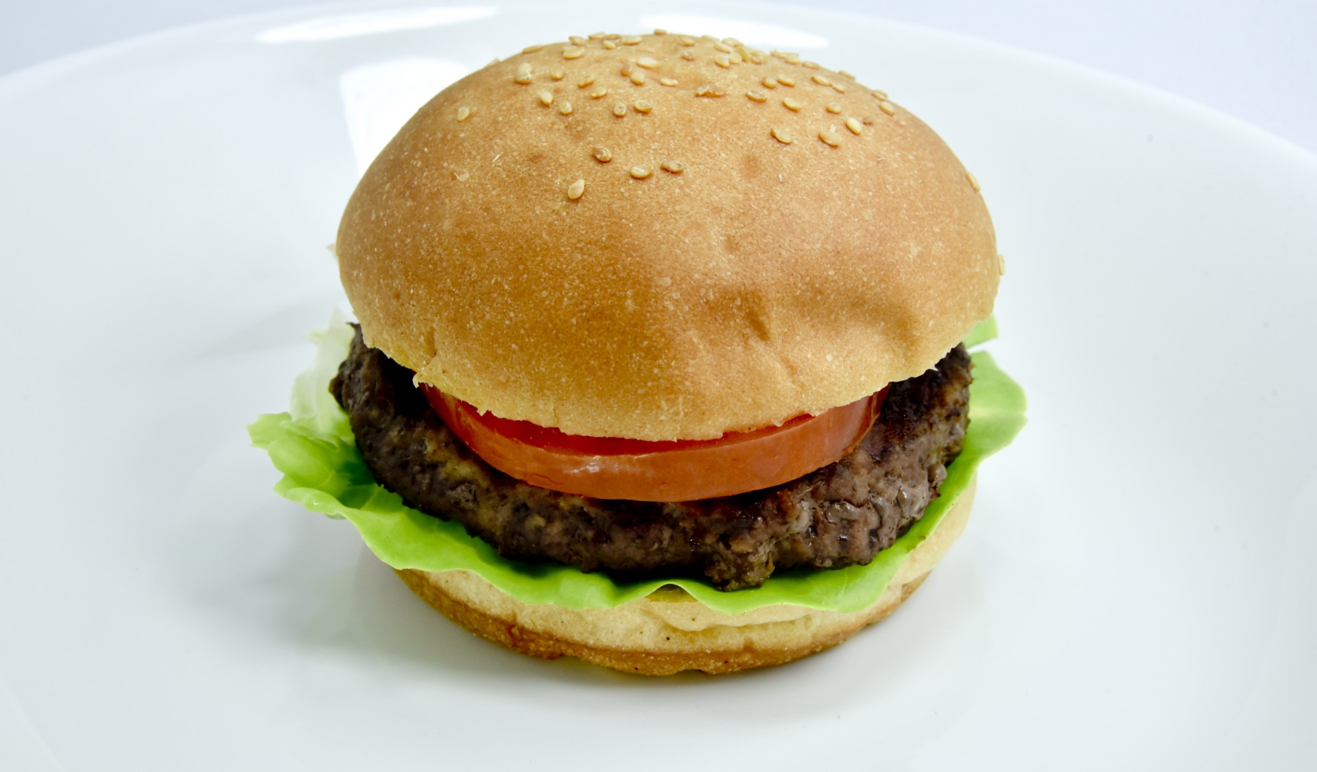 hamburger bun sesame free photo