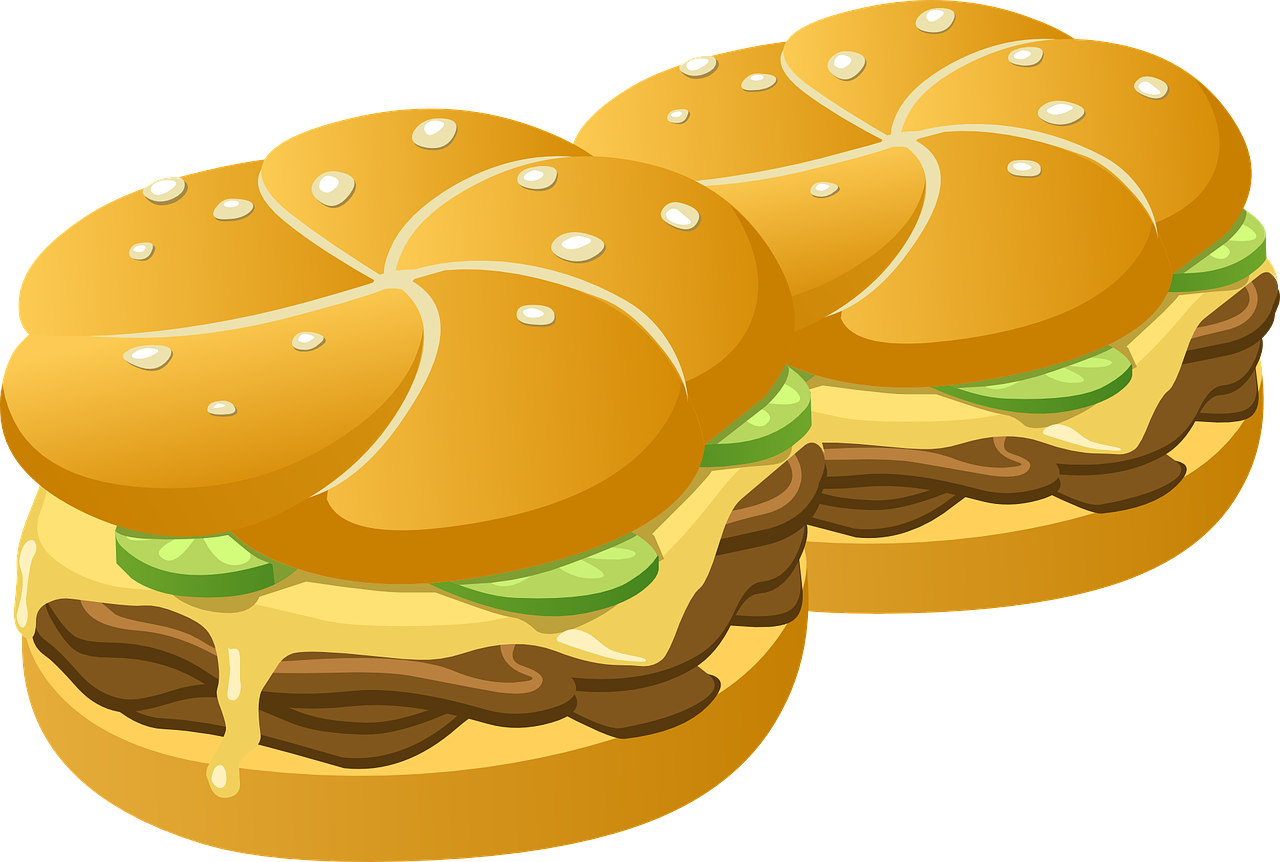 hamburgers burgers buns free photo