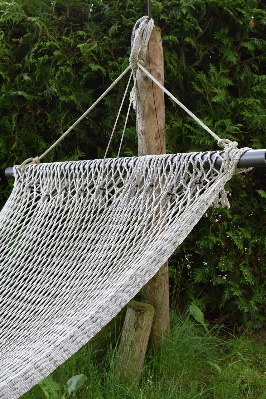 hammock network resting place free photo
