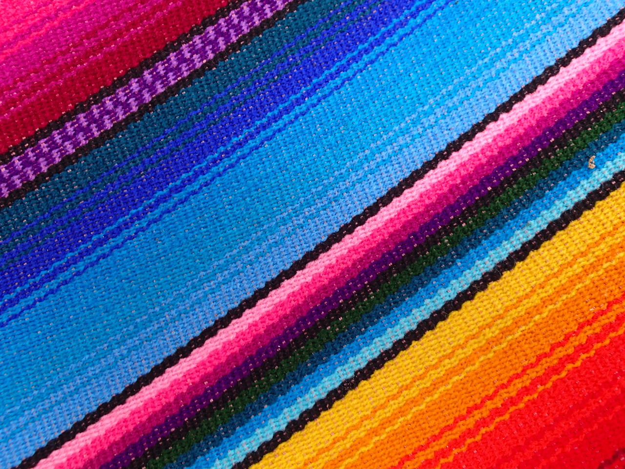 hammock stripes rainbow free photo