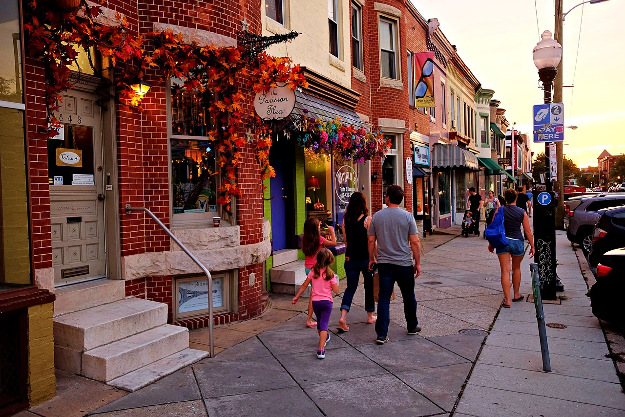 hampden baltimore family free photo