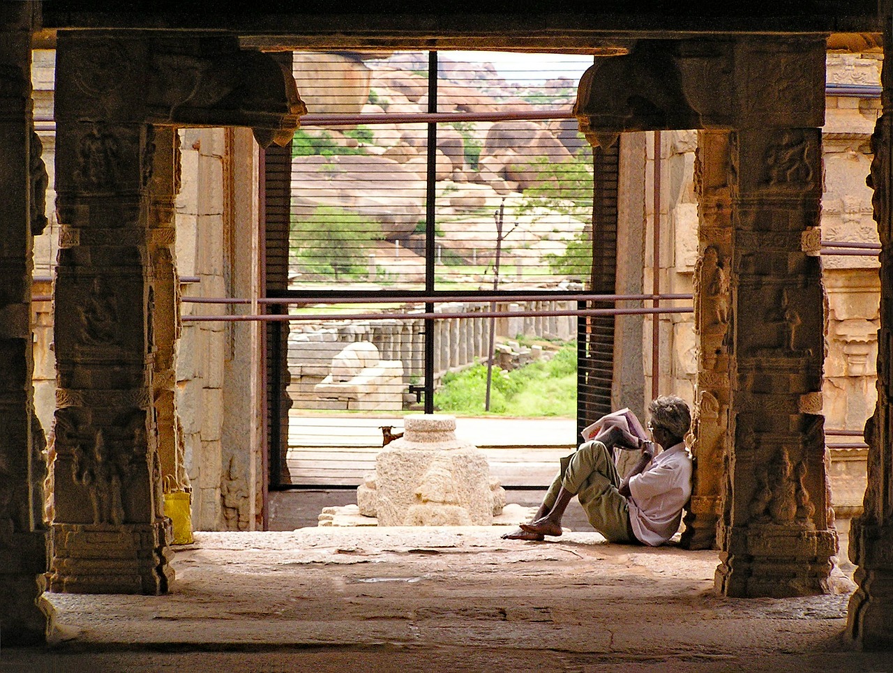 hampi temple karnataka free photo