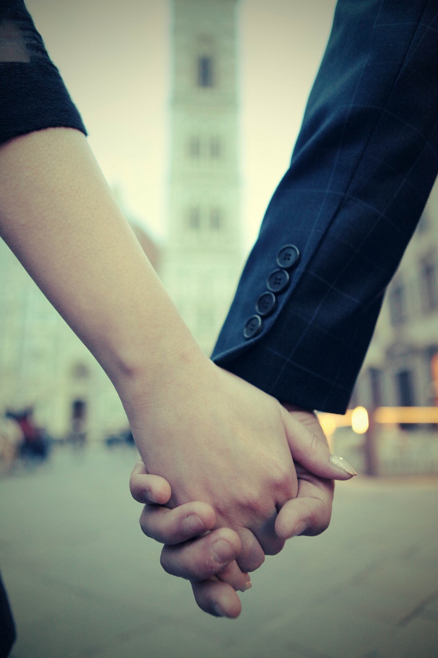 hand lovers the couple free photo