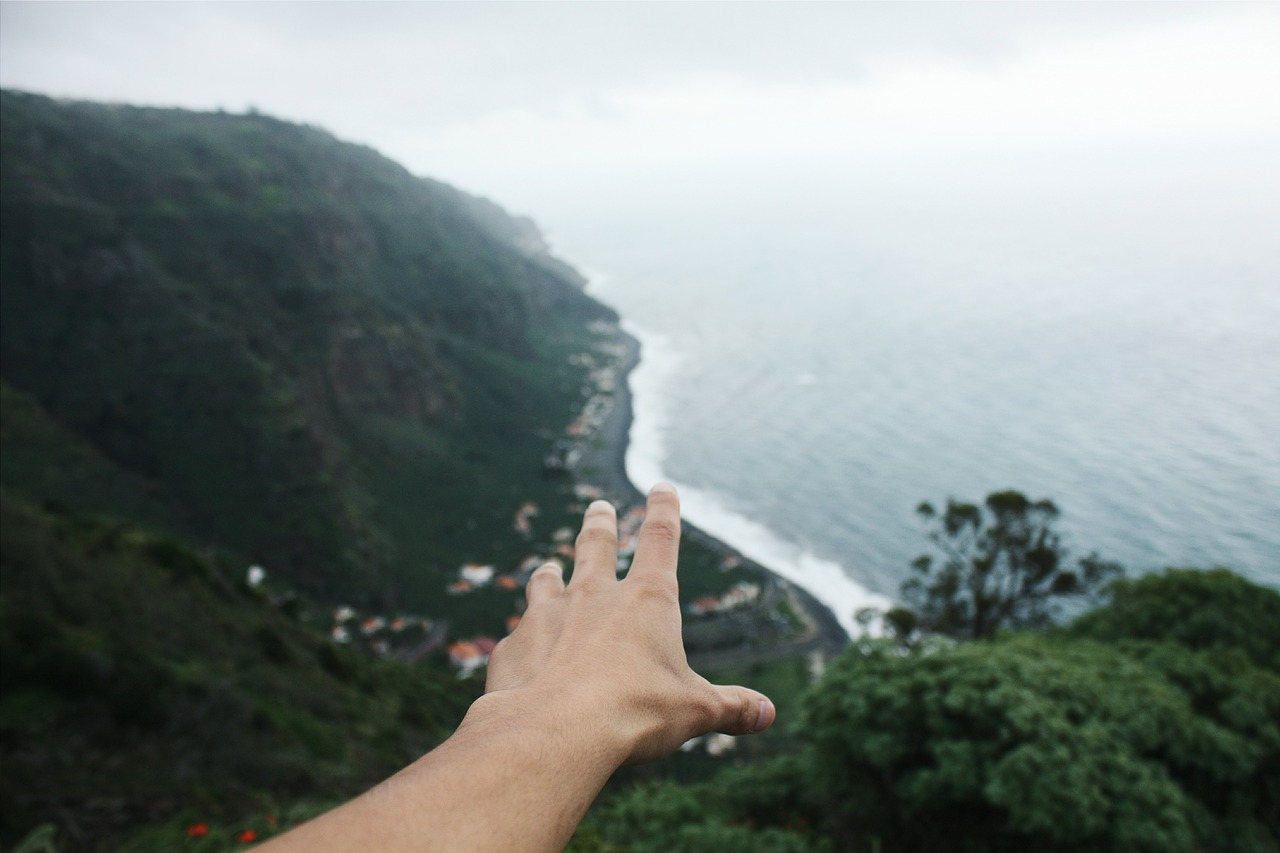 hand reaching view free photo