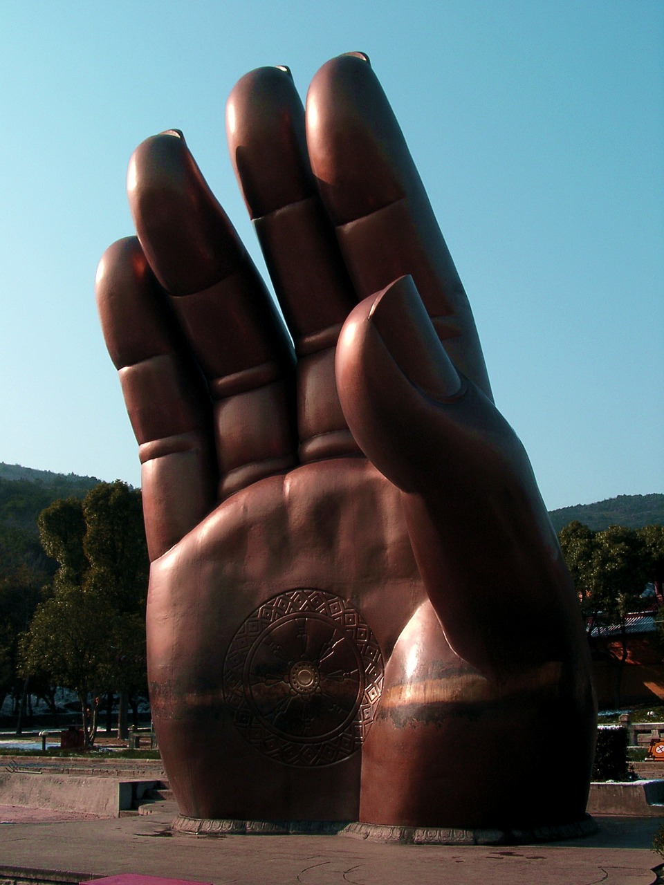 hands พระ the buddha free photo