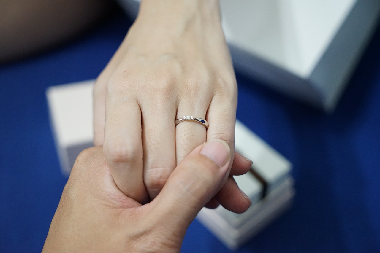hand ring get married free photo