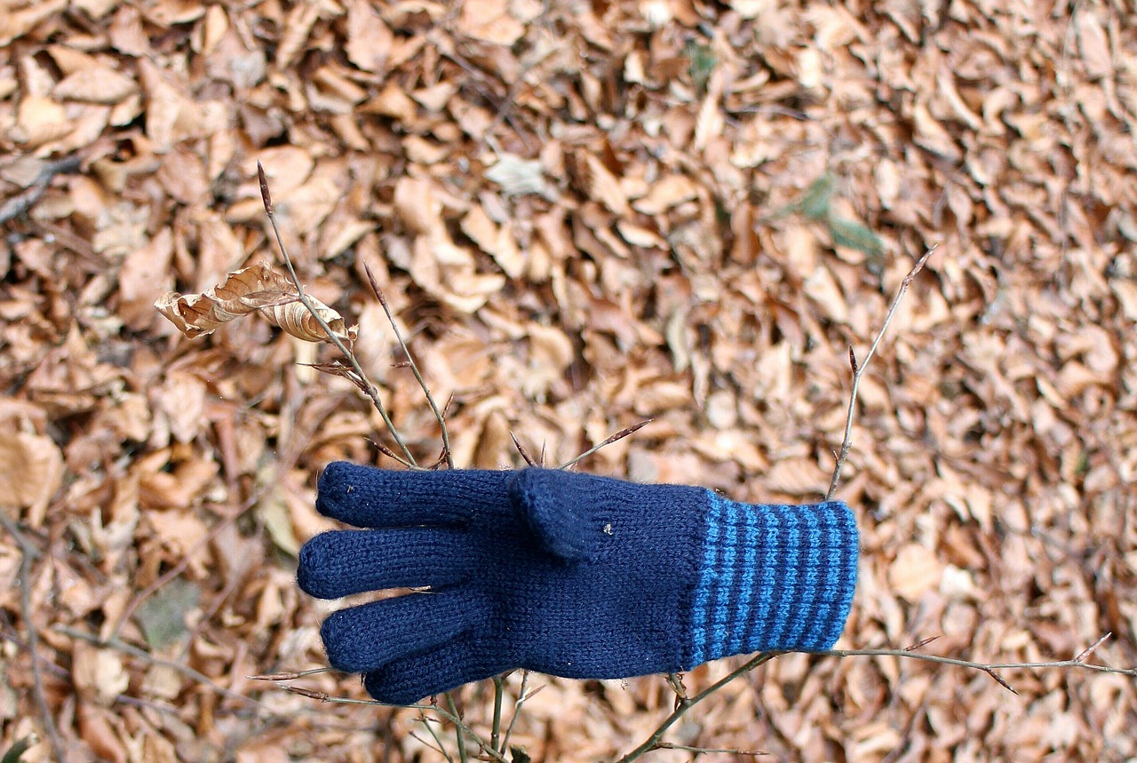 hand glove floating free photo