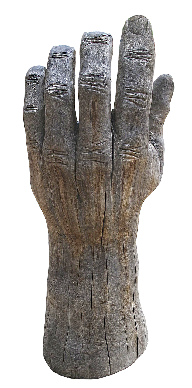 hand finger wood hand free photo
