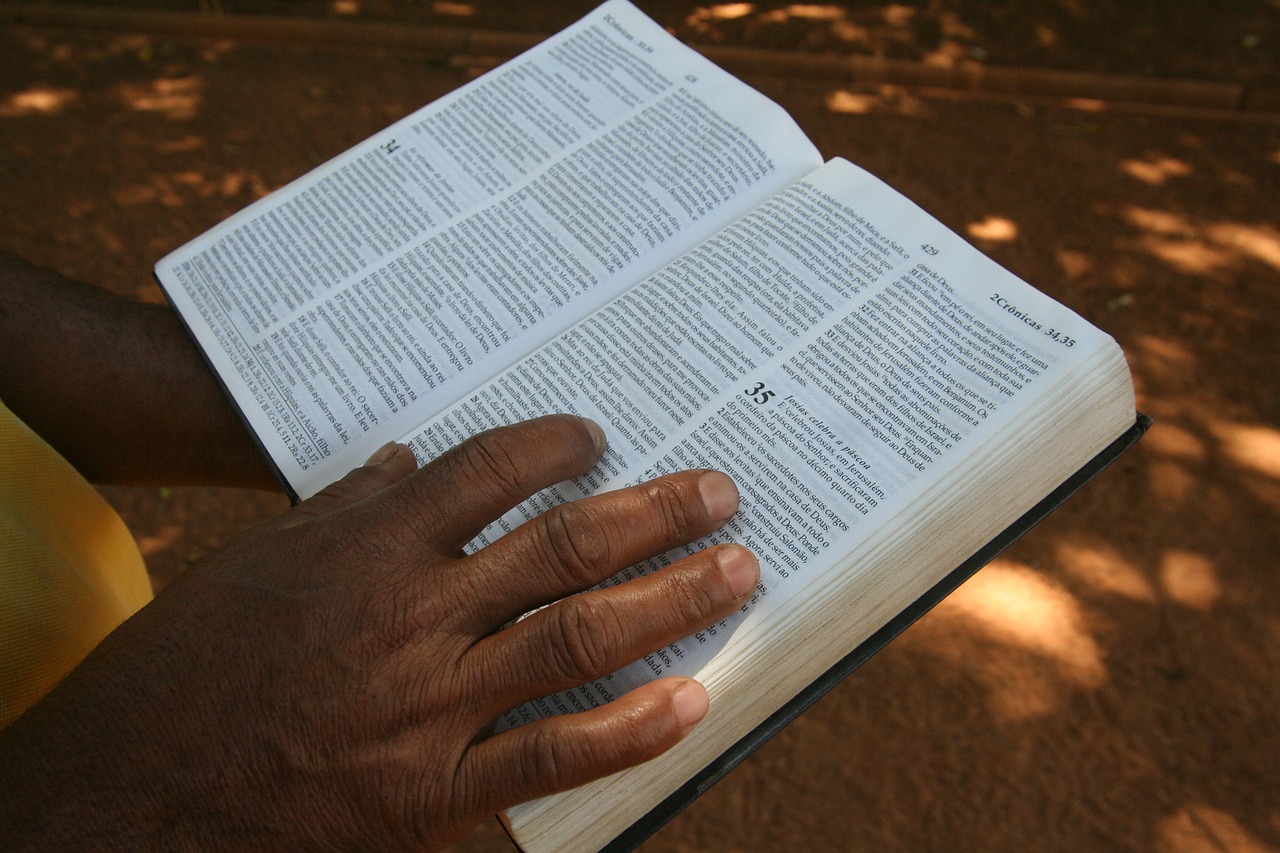 hand bible religion free photo