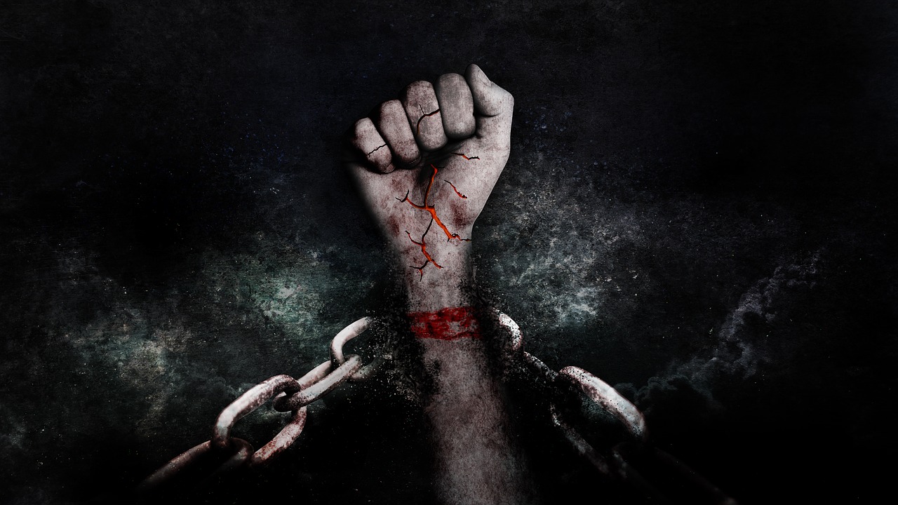 hand faust violent free photo