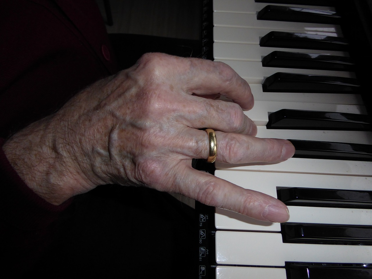 hand piano piano keys free photo