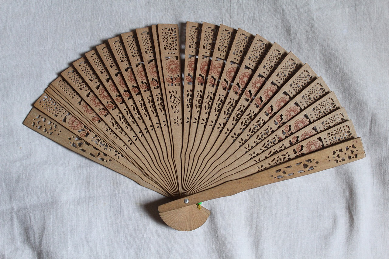 hand fan chinese japanese free photo