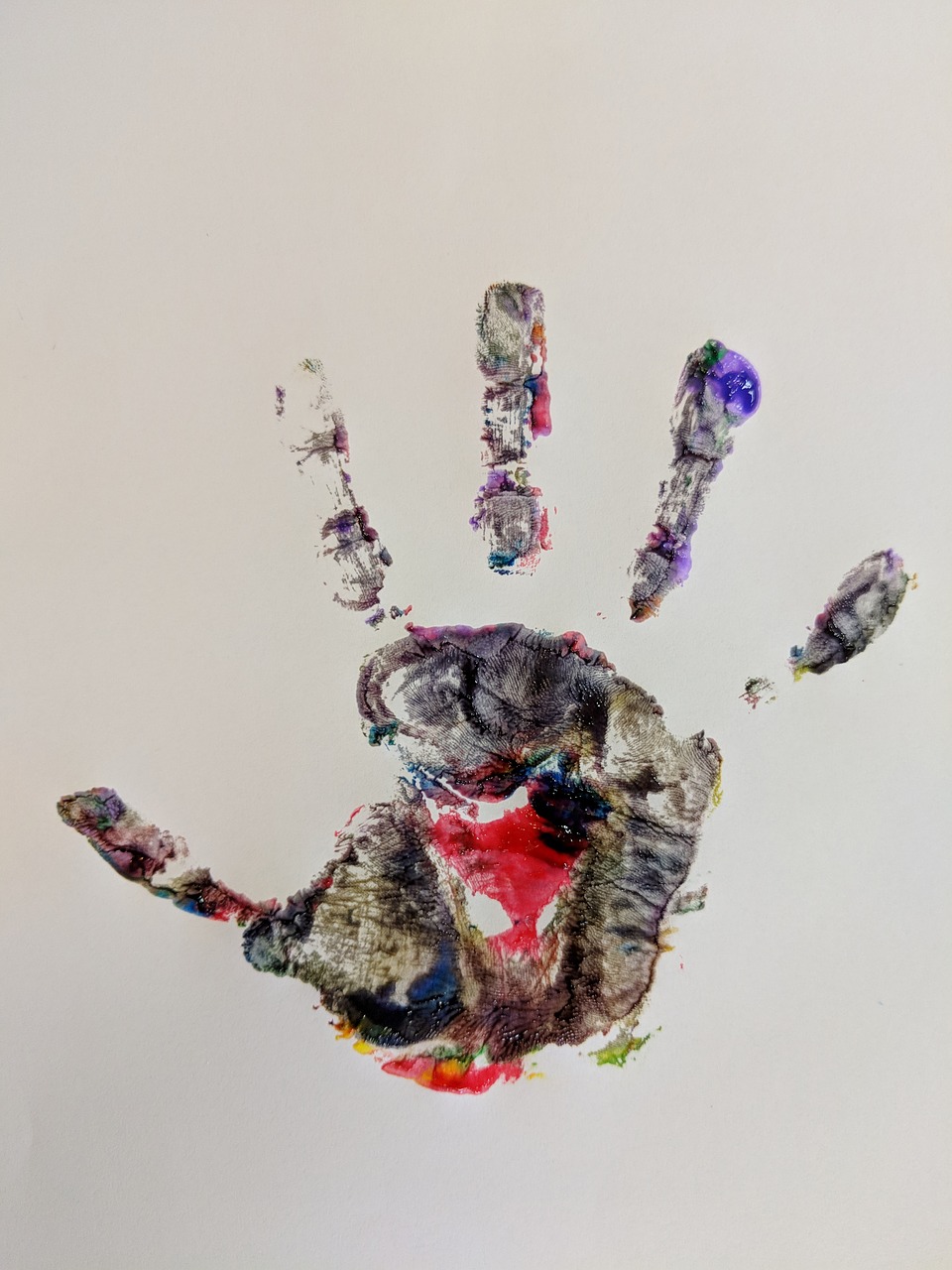 hand print  childhood  preschool free photo