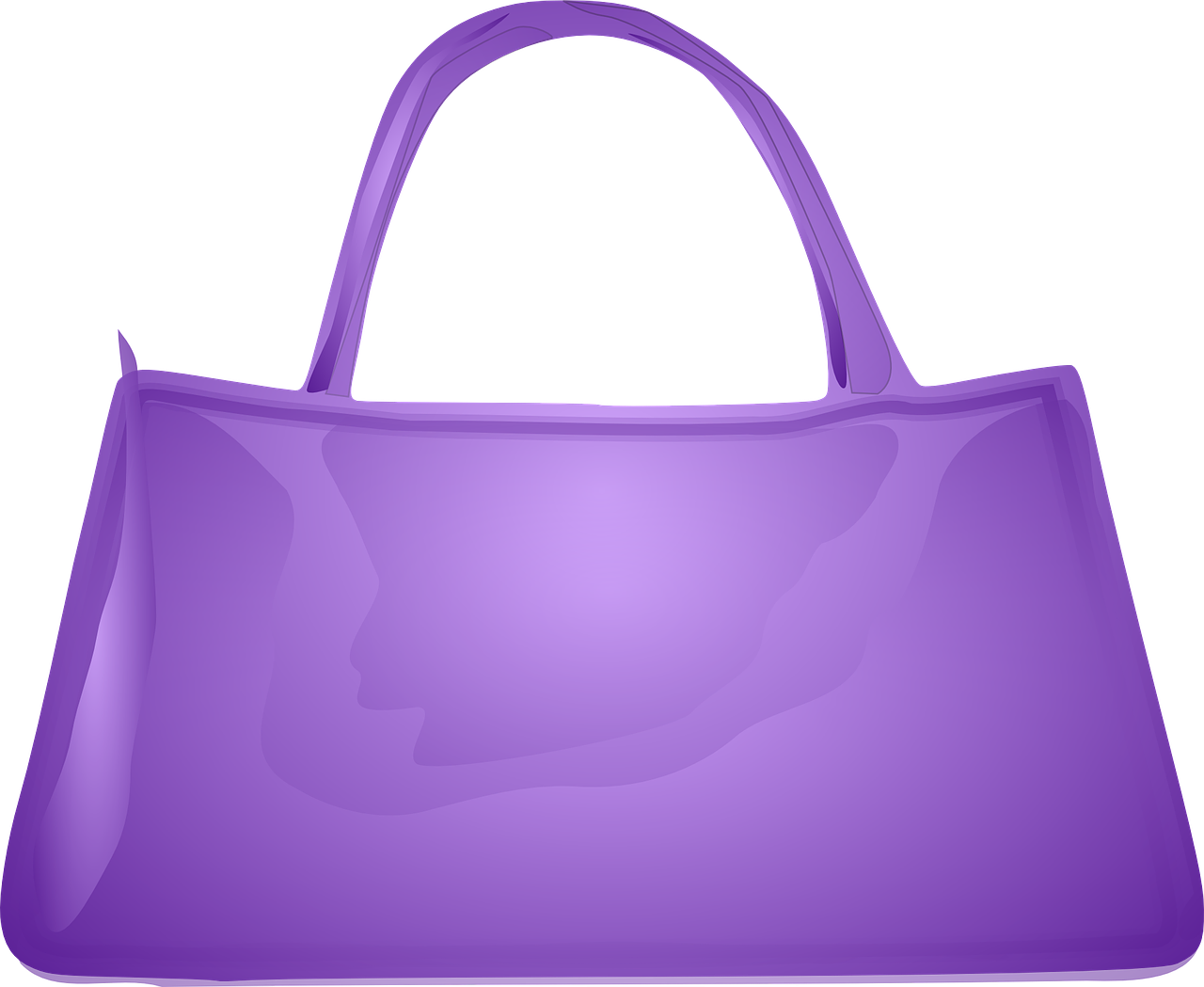 handbag purse purple free photo