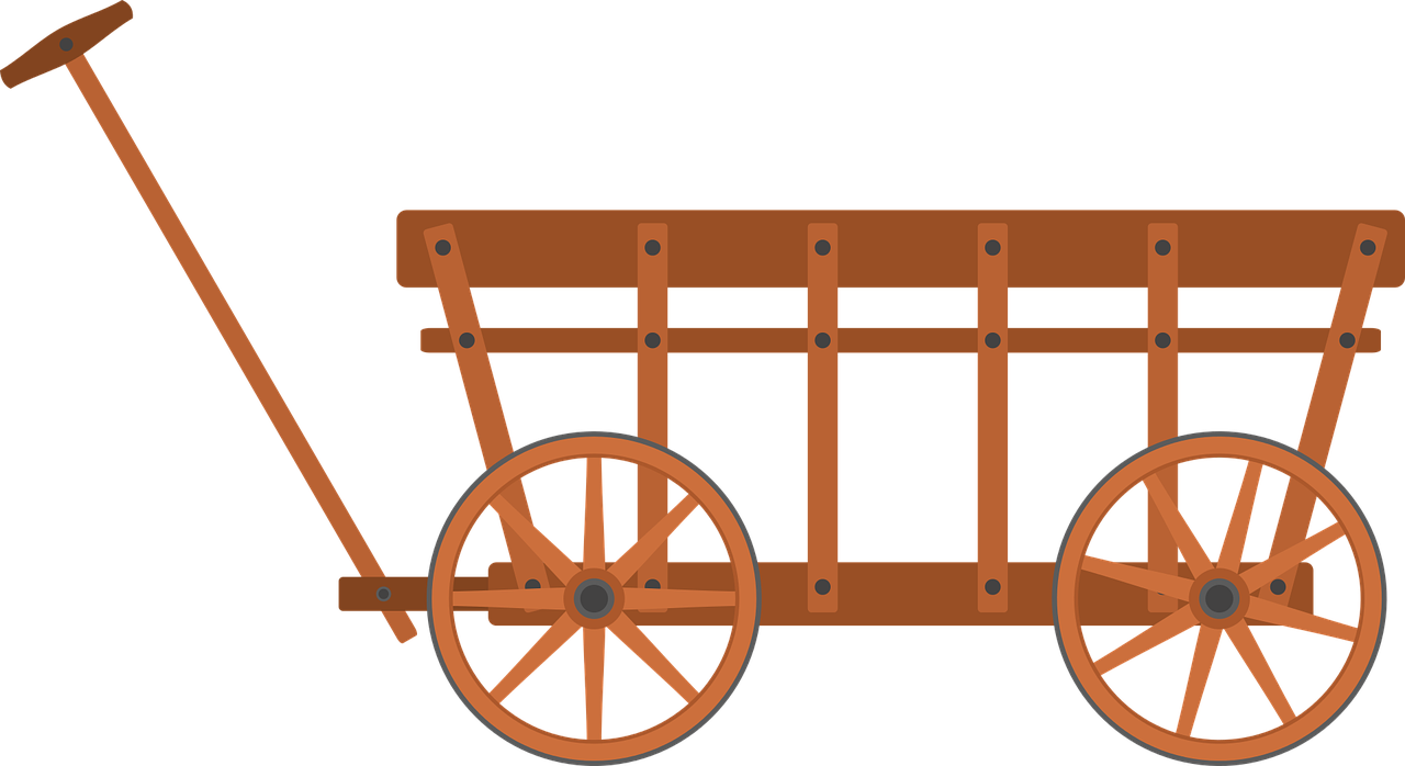 handcart stroller cannon cars free photo