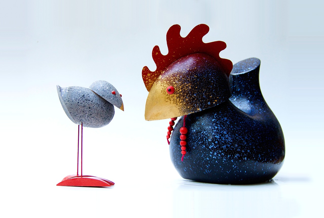 wader chicken craft free photo