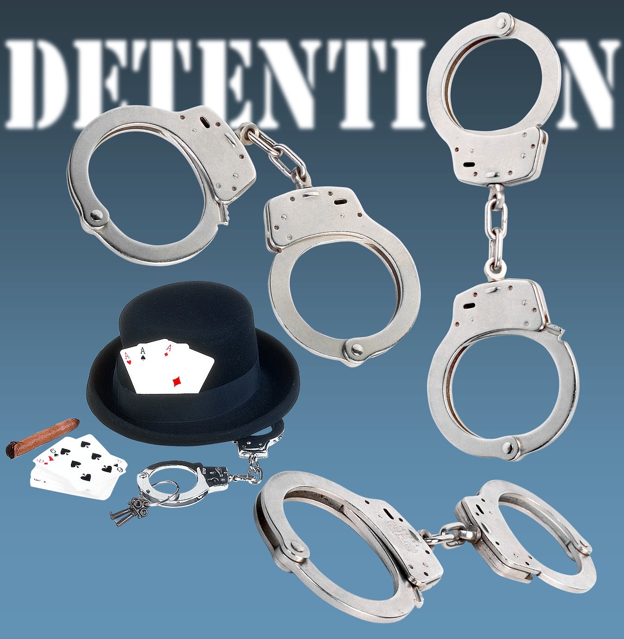 handcuffs detention arrest free photo