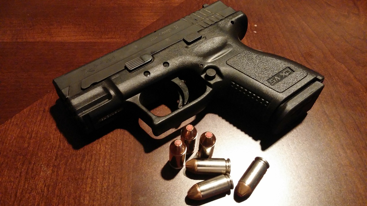 handgun pistol firearms free photo
