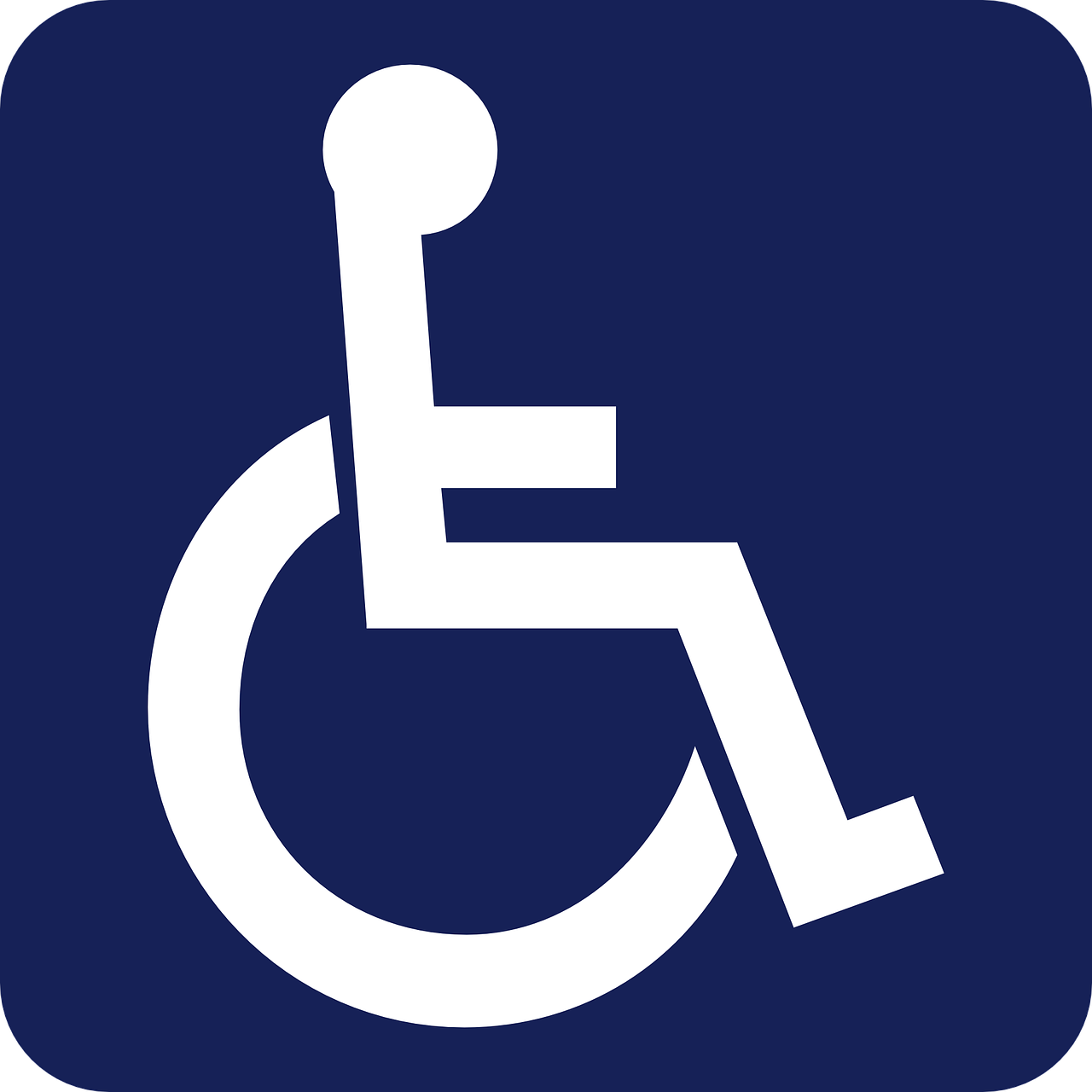 handicap sign wheelchair free photo