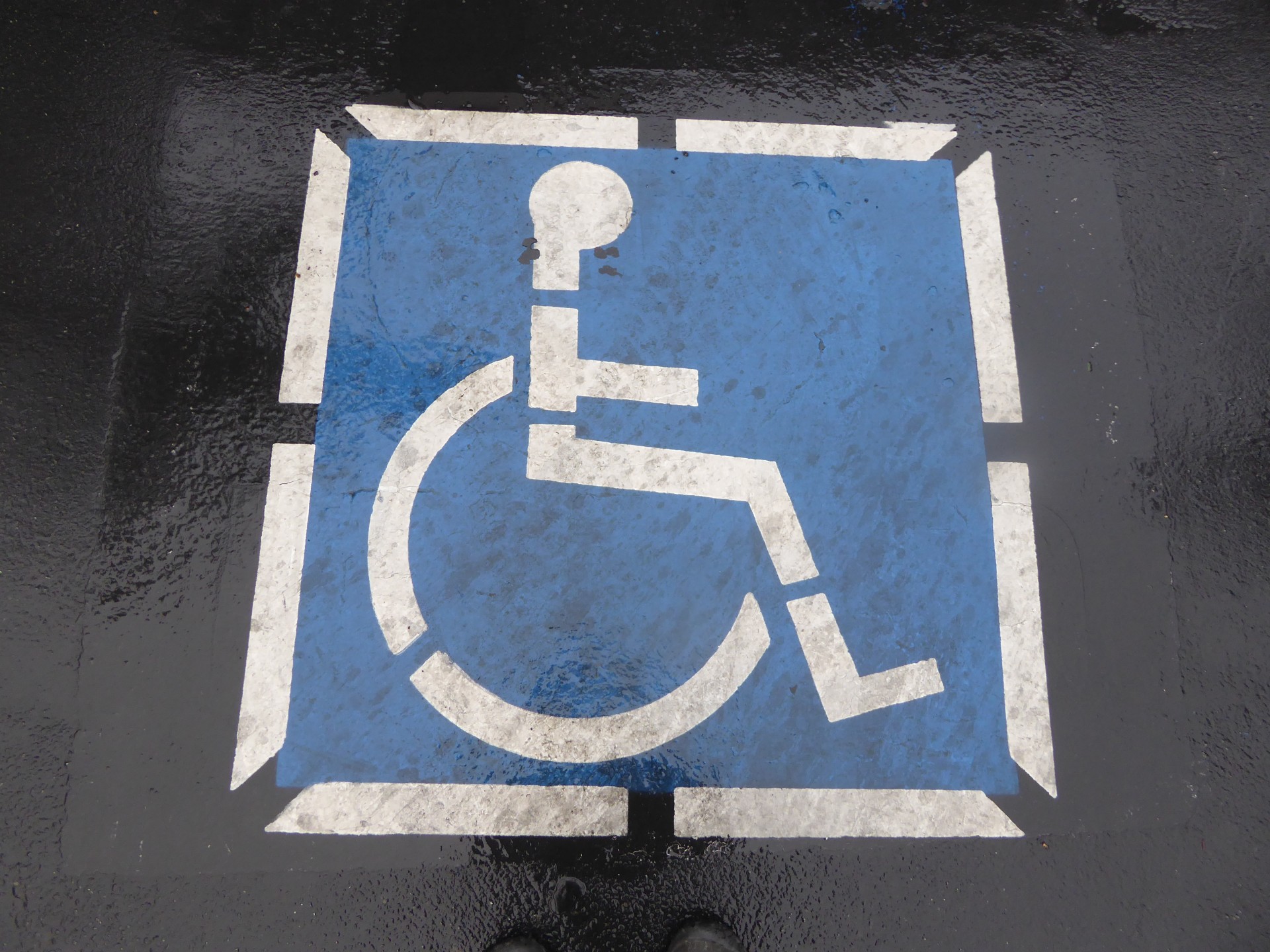 handicap parking sign free photo