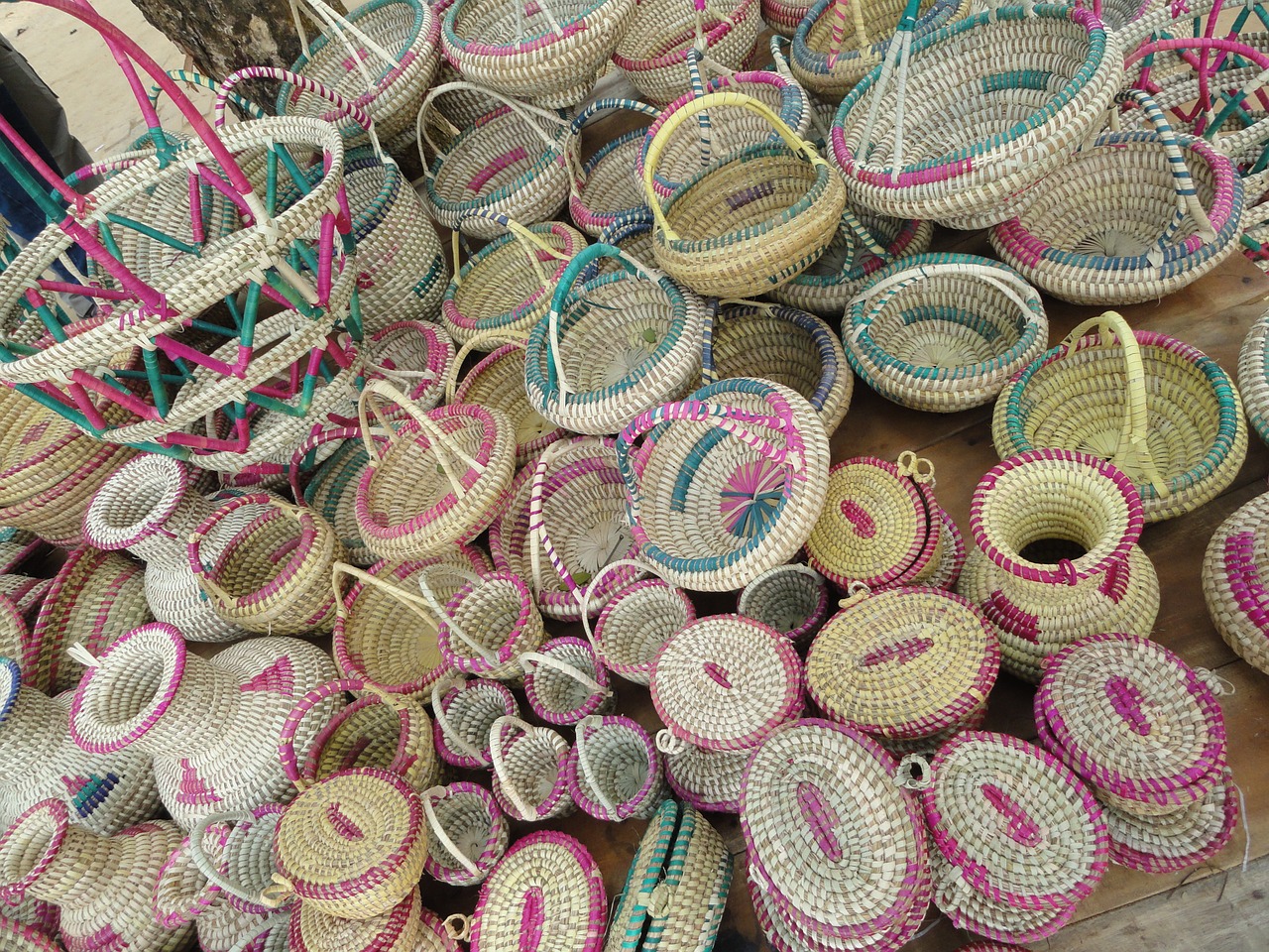 handicrafts cane bangladesh free photo
