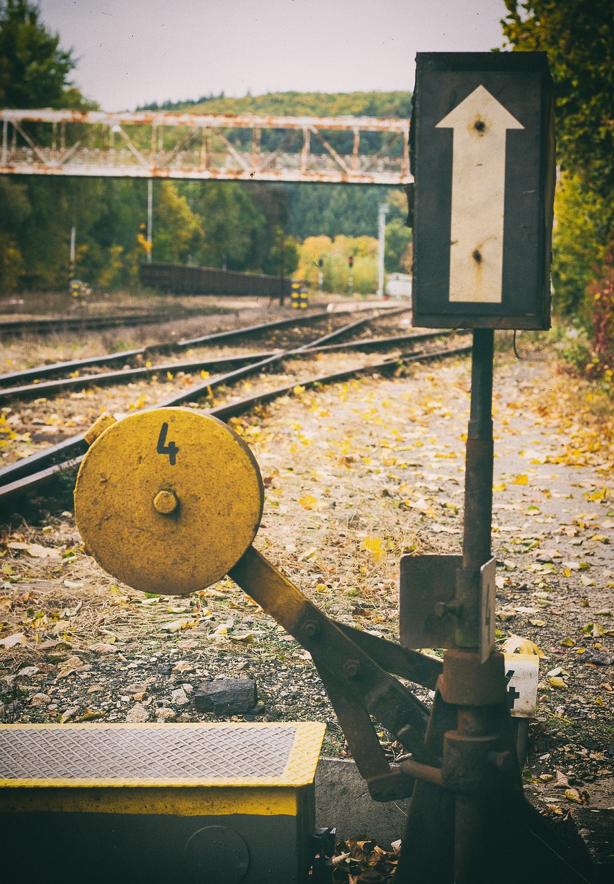 handle railway old free photo