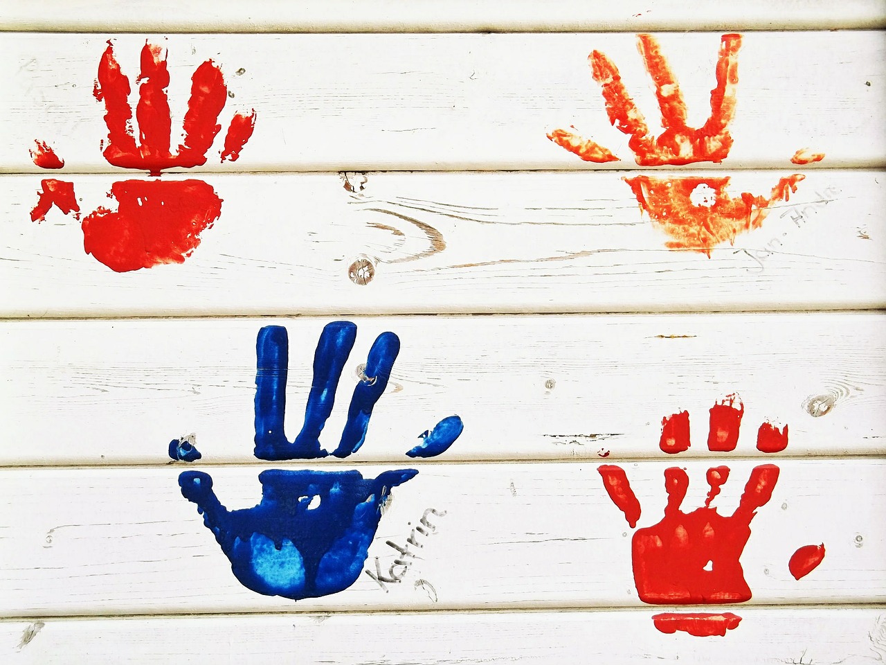 handprint hands color free photo