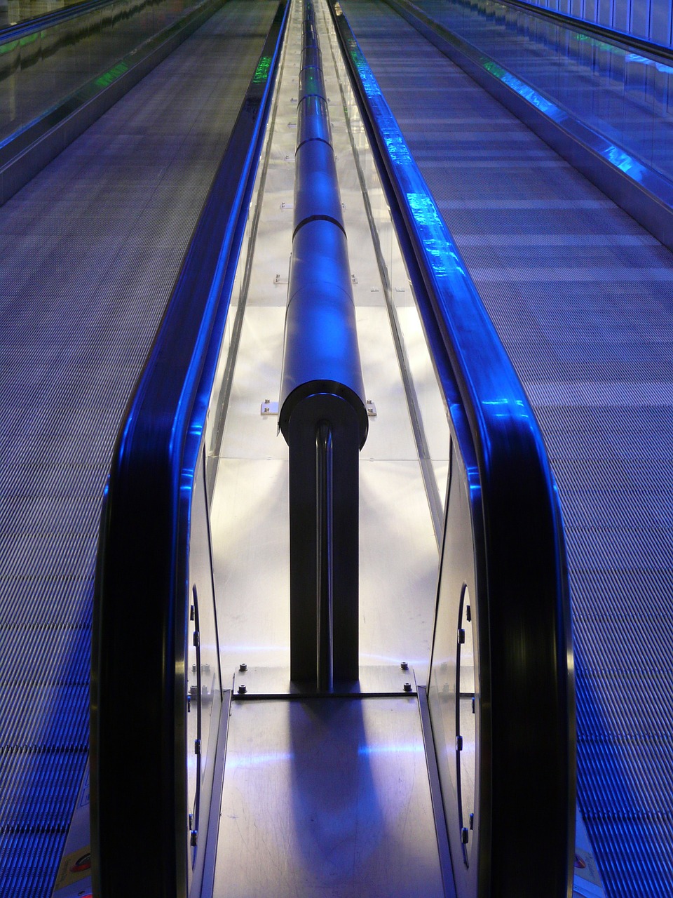 handrails moving walkway roller platform free photo