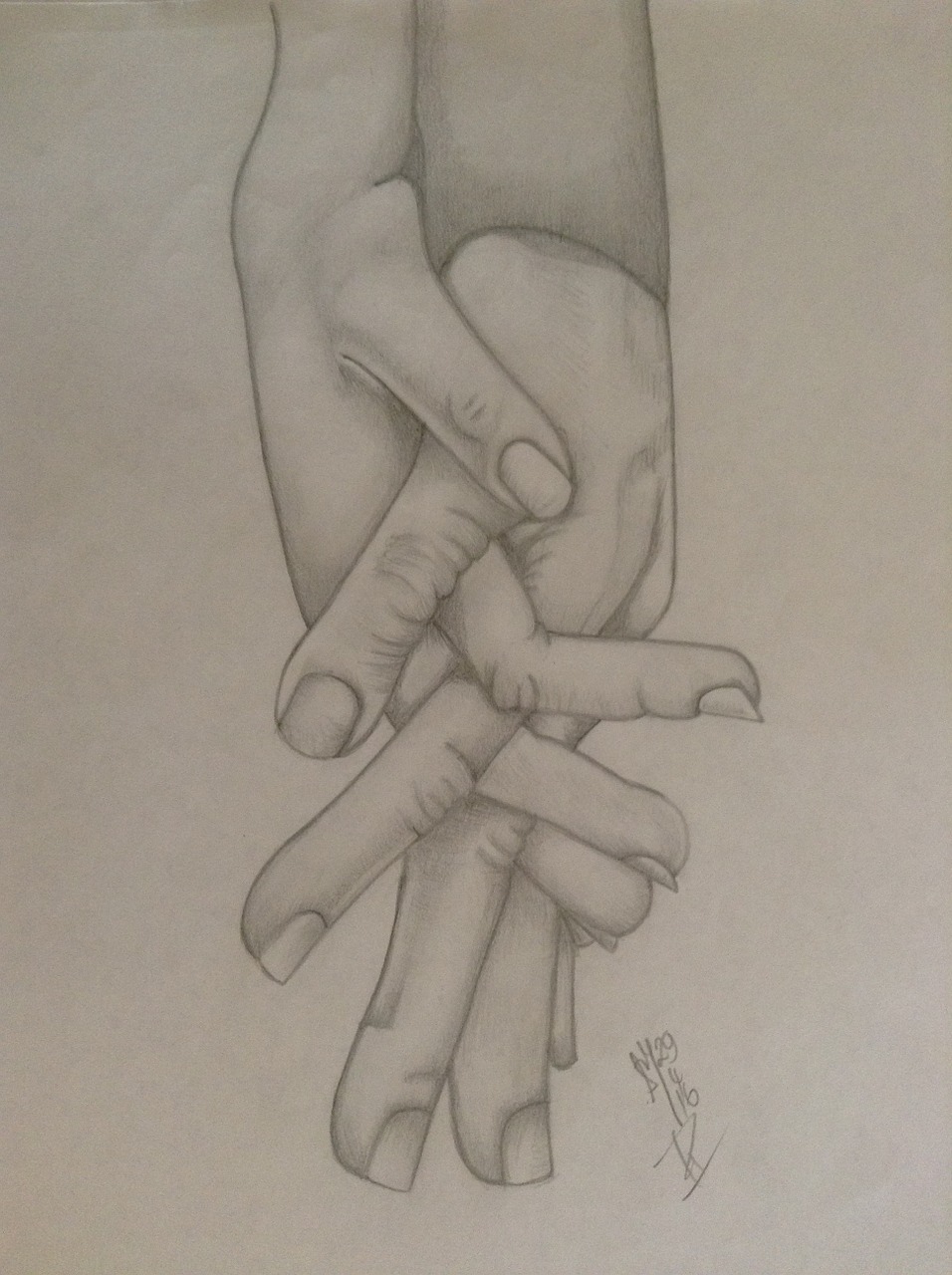 hands love drawing free photo