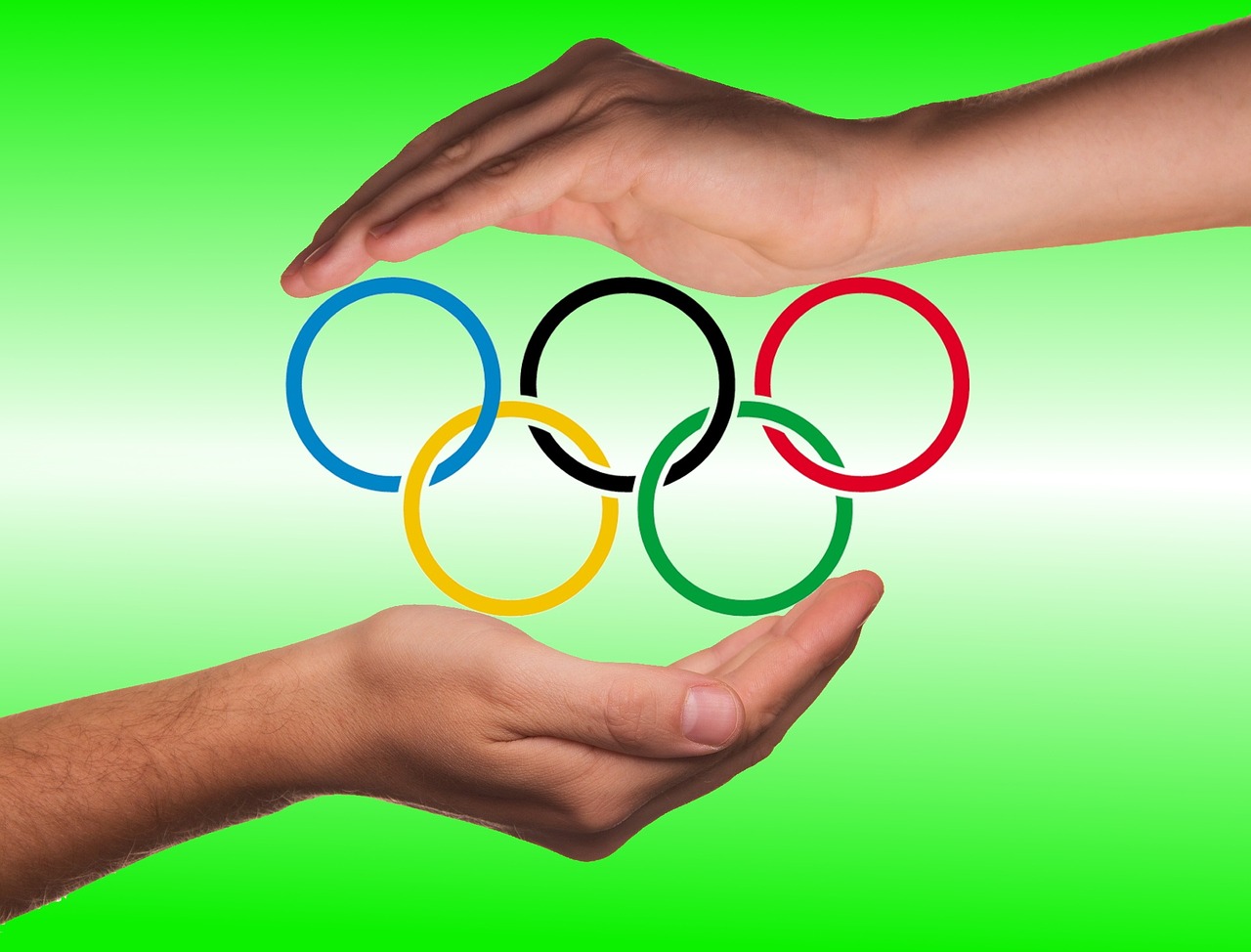 hands protection olympic rings free photo