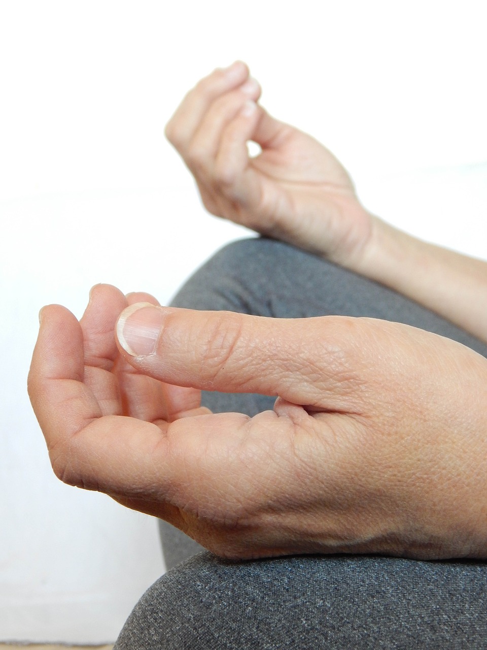hands meditate meditation free photo