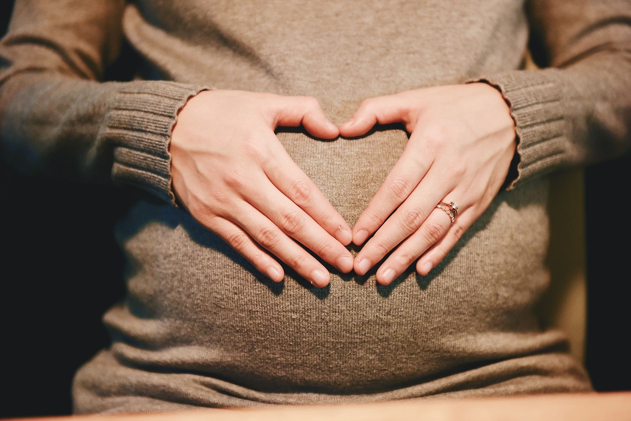 hands pregnant woman free photo