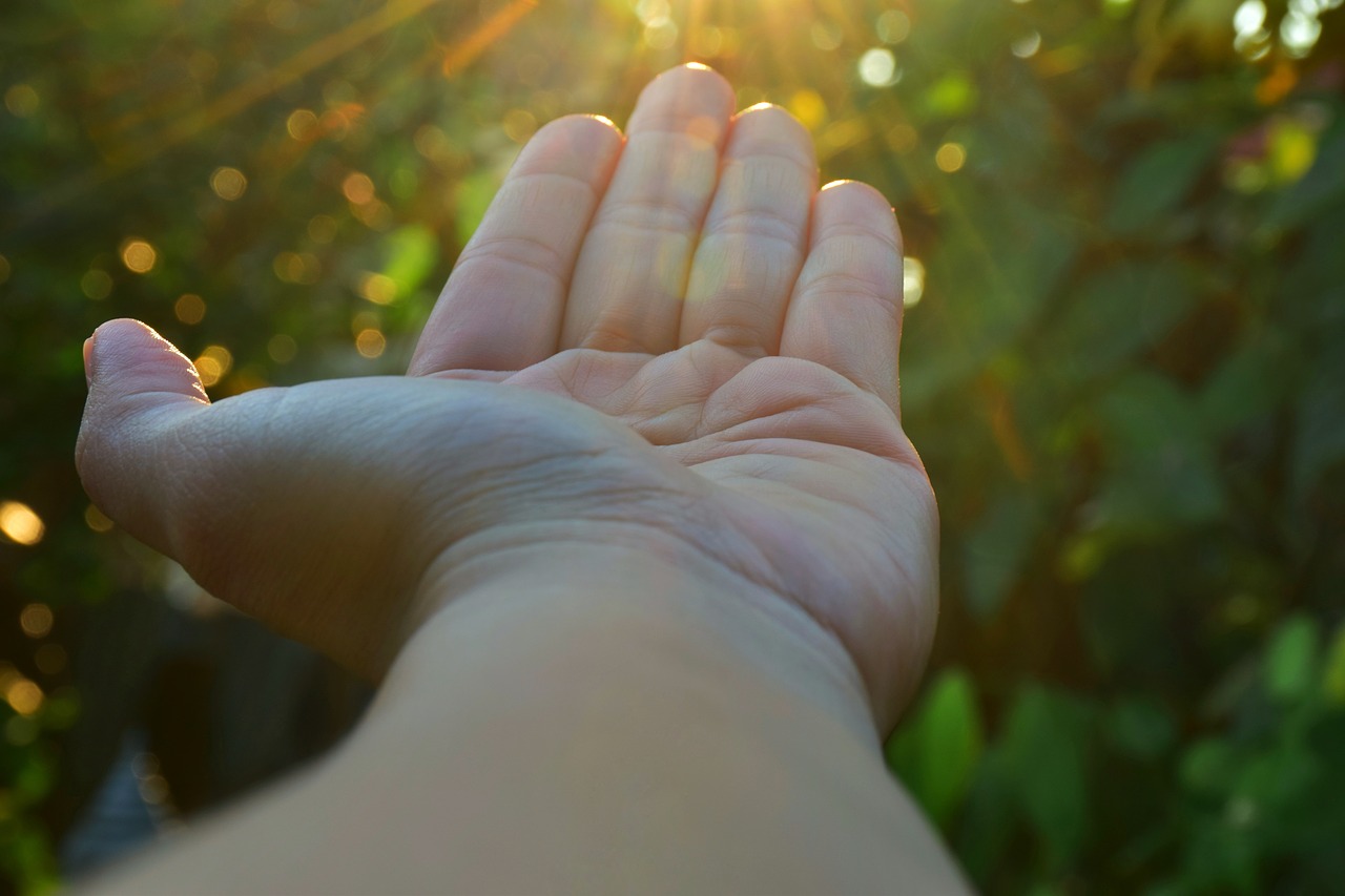 hands morning people free photo