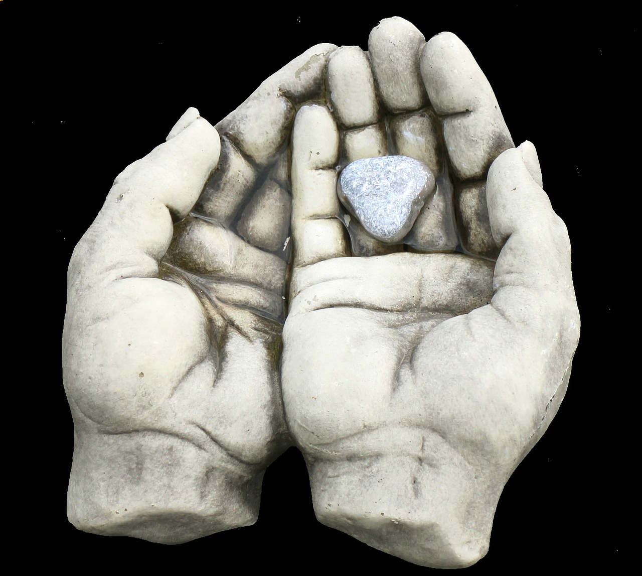 hands stone hand free photo