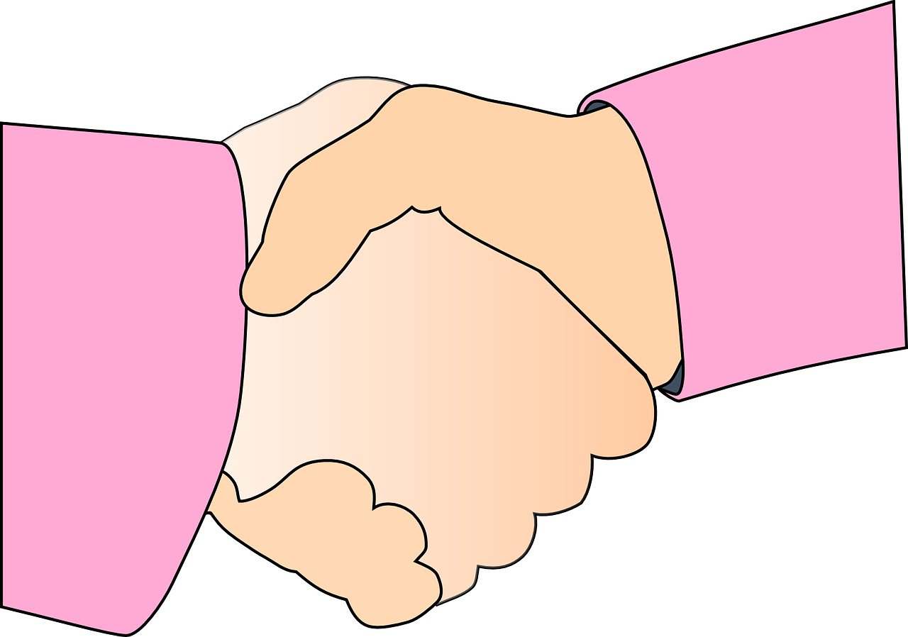 handshake agreement hands free photo