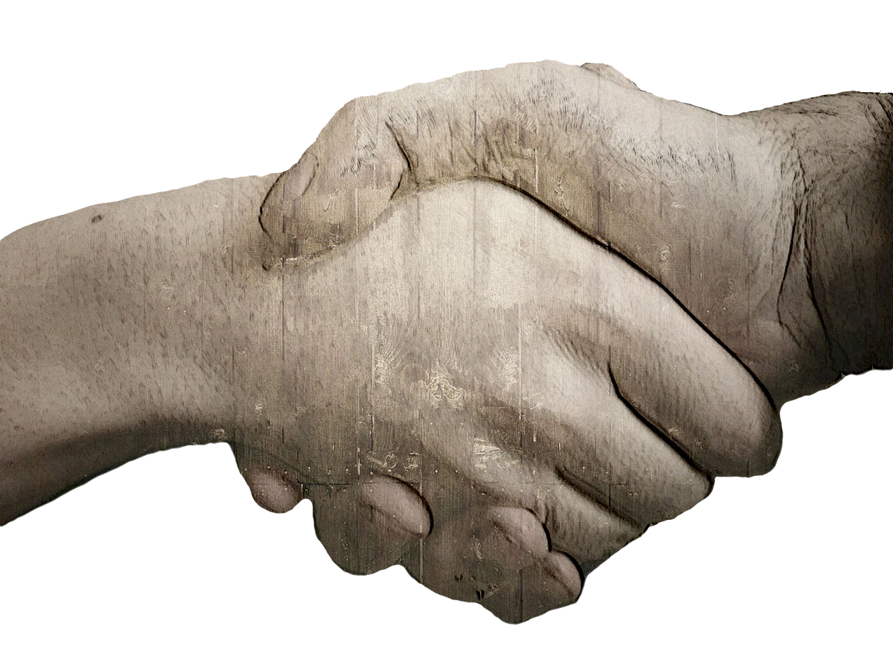 handshake hands grunge free photo