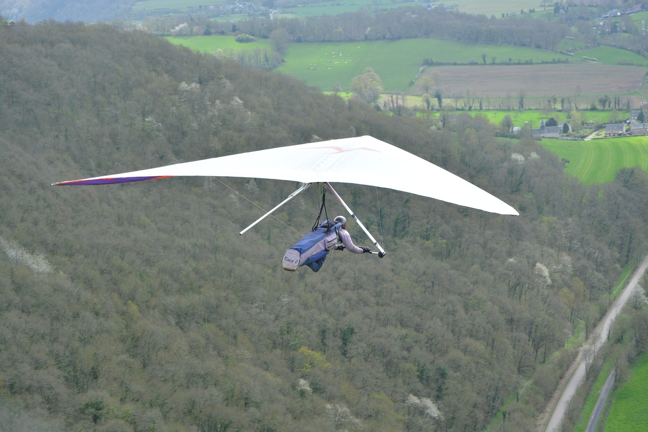 hang gliding  vélideltiste  free flight free photo