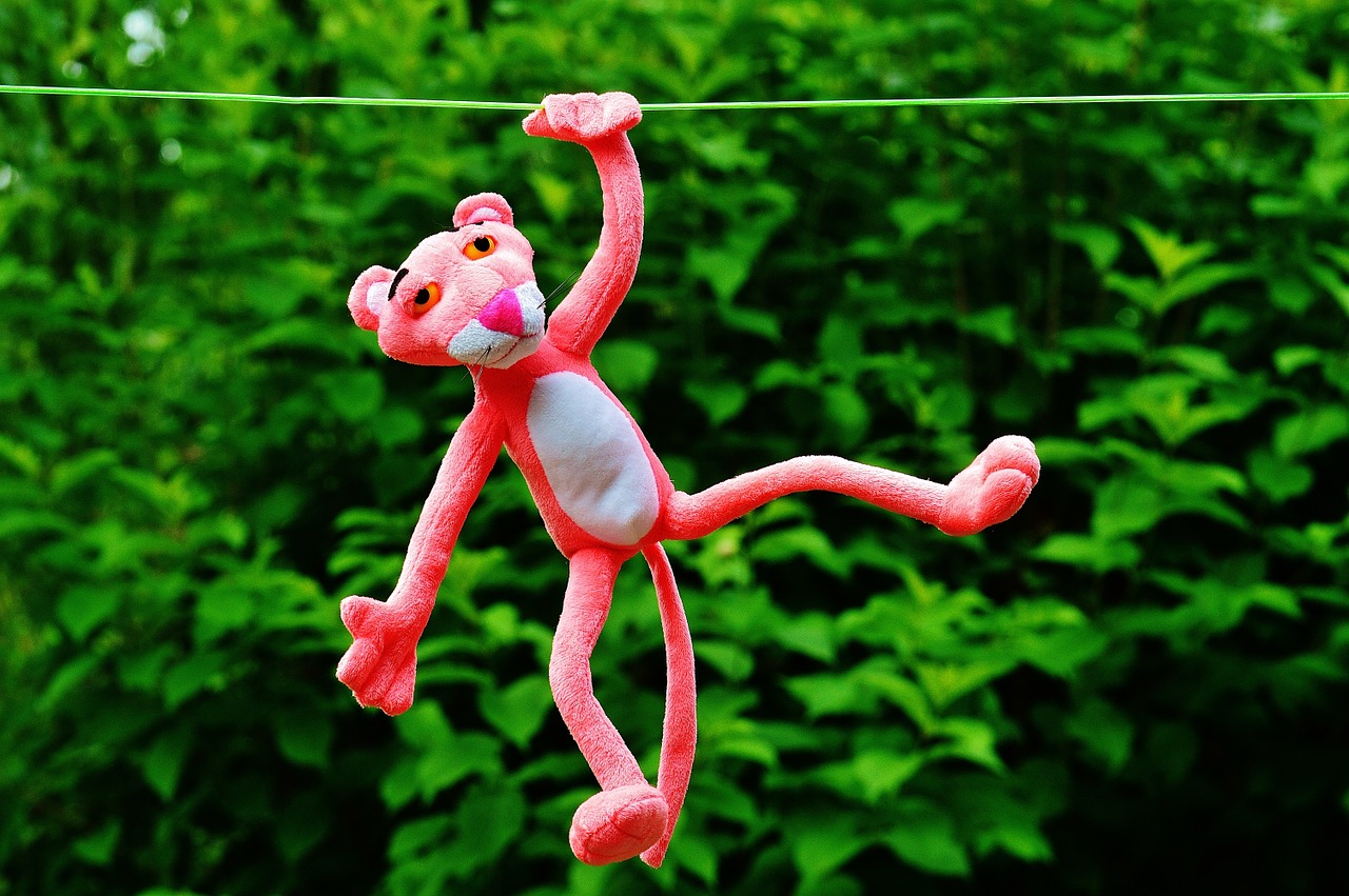 hang out soft toy the pink panther free photo