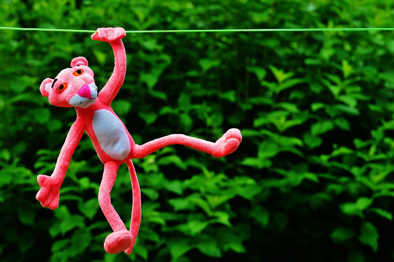 hang out soft toy the pink panther free photo