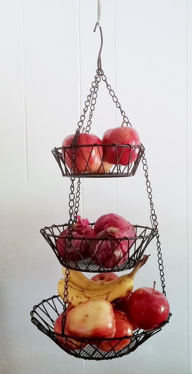 Download free photo of Hanging basket,wire basket,basket,fruit basket ...