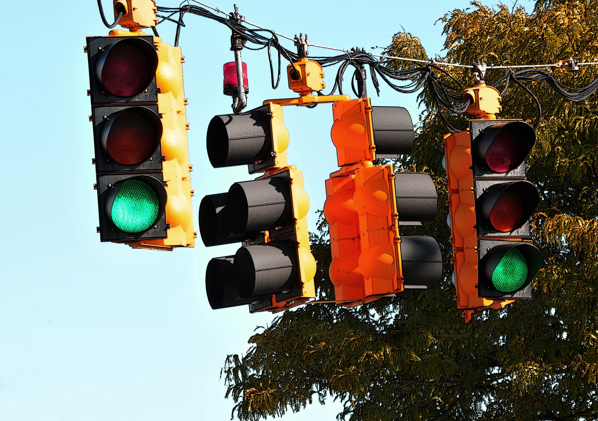 traffic lights traffic light traffic signal free photo
